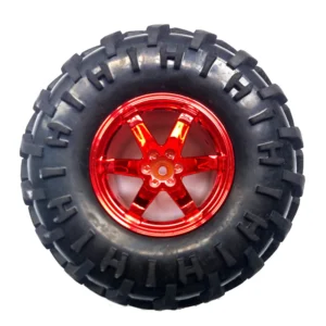 130mm Robot RC Car Wheel Tyre for ATV and DIY Robotics