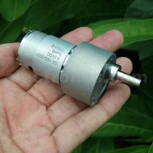 12V High Torque DC Gear Motor with 740 RPM