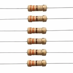 330 Ohm Resistor – 1/4W, ±5% Tolerance (Carbon Film)