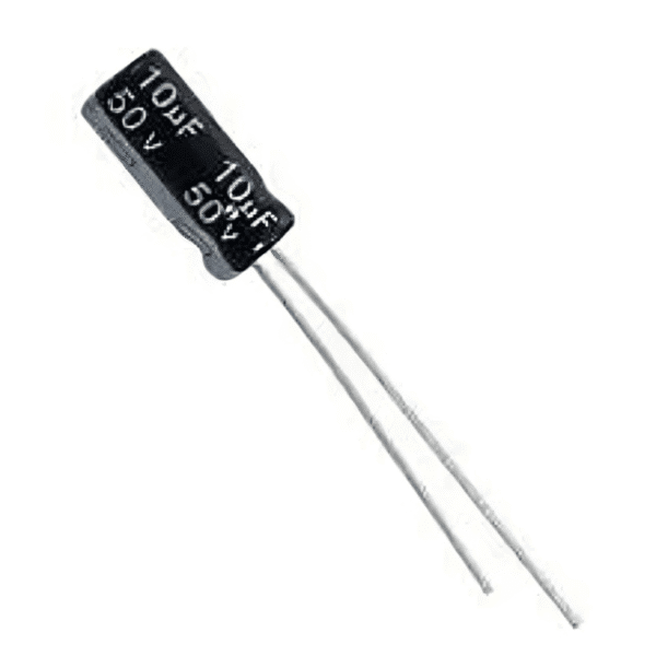 10μF 50V Electrolytic Capacitor