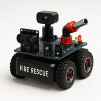 The Fire Rescue Line-Following Robot Challenge