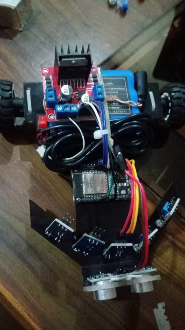 Customized Acrylic Line Following Robot Chassis (Competition-Grade) - Image 3