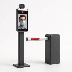 IOT Temperature & Mask Scan Entry System For Covid Prevention