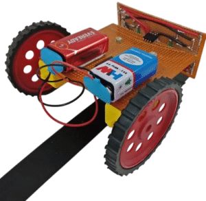 Line Following Robot without using Microcontroller