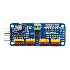 PCA9685 Servo Shield Module 16 Channel 12bit PWM Servo Driver I2C Interface Price in Pakistan | AmpFlick