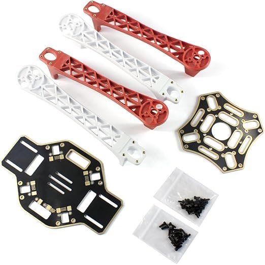 F450 Customized Drone Frame (un-assemble view)