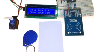 Arduino RFID Door Lock System with LCD Display Kit Price in Pakistan | AmpFlick