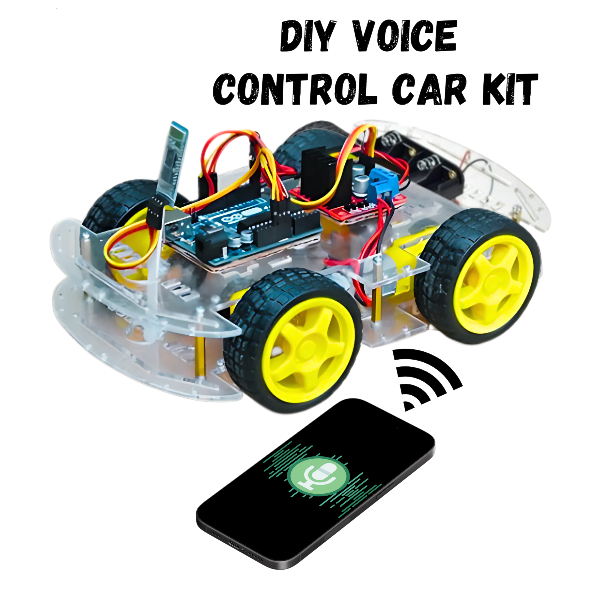 Arduino Voice Controlled Car Robot kit