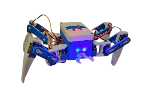 Spider Robot Project Bluetooth Mobile Control