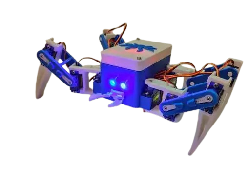 Spider Robot Project Bluetooth Mobile Control