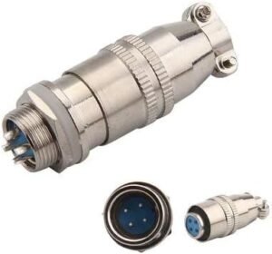 4 PIN XS12K4P Round seat male and female connector Price in Pakistan