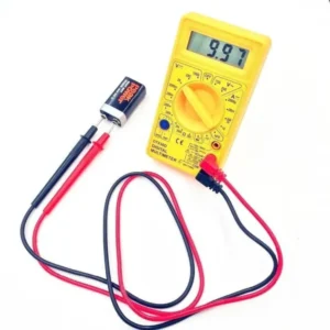 DT830D Mini Digital Multimeter – LCD Display DMM