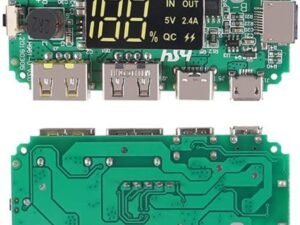 QC MOBILE POWER BOOST MODULE 5V 2.4A CHARGER CIRCUIT BOARD LCD DISPLAY Price in Pakistan
