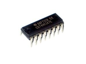 74HC147 74LS147 DECIMAL TO BCD PRIORITY ENCODER Price in Pakistan