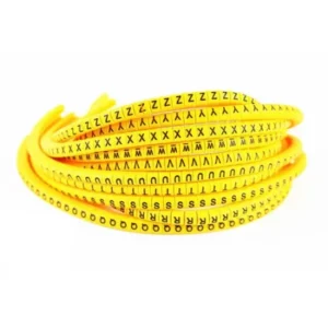 Wire Management Cable Markers Tags in Alphabet A to Z 4mm in Pakistan