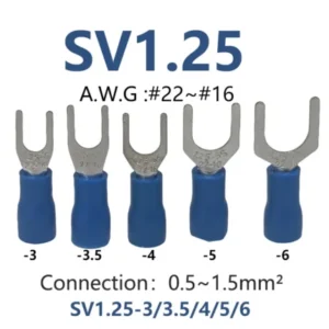 SV1.25-4 U Type Insulated Thimble Cable Lug Plastic Price in Pakistan