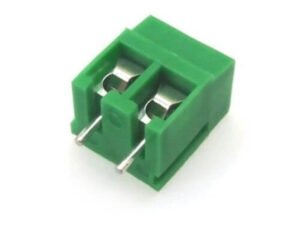 2 Pin 5mm Pitch PCB Mount Screw Terminal Block Connector 250V 8A Price in Pakistan | AmpFlick