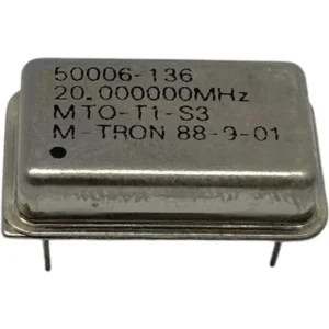 20MHz 4 Pin Crystal Oscillator Quartz MTO-TI-S3 M-Tron 20×12.75mm Price in Pakistan
