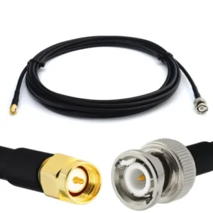 BNC Male to SMA Male RG58/U Coaxial Cable 50 Ohm 1meter Price in Pakistan