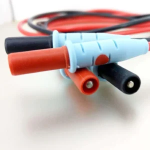 4mm Banana Plug Test Leads – Red Insulated High-Quality Wires