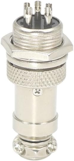 Aviation Connector 5 Pin Metal Male Female Panel Connector 16mm Price in Pakistan