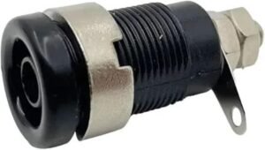 4MM Banana Plug Socket Black Price in Pakistan