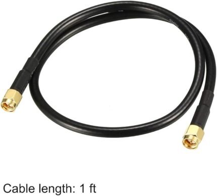 SMA Male to SMA Male Coaxial Cable RG58 50 Ohm 1 ft Price in Pakistan