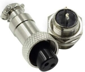 Aviation Connector 2-Pin 16mm Panel Mount (Male/Female) Price in Pakistan