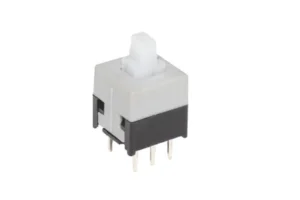 6 Pin Male Push Lock Button DPDT PCB Mount Price in Pakistan