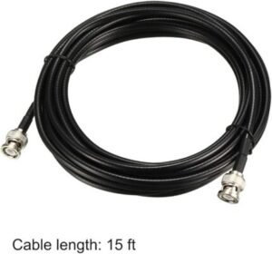 BNC Male to BNC Male RG58 Cable50 Ohm 15 Ft Price in Pakistan