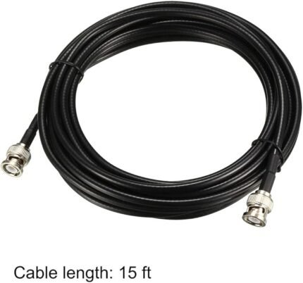 BNC Male to BNC Male RG58 Cable50 Ohm 15 Ft Price in Pakistan