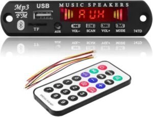 MP3 Audio Decoder TF Module USB Radio for Car with Bluetooth V3.0 Price in Pakistan