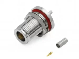 N Female Rg316 Rg174 Bulkhead Crimp RF Connector for Cable Price in Pakistan