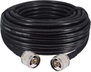 N Male to N Male Cable rg6 Coax Cable 5M for Signal Booster Price in Pakistan