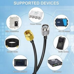 SMA Male to TNC Male Cable Using RG58 Coax 3 Feet Price in Pakistan