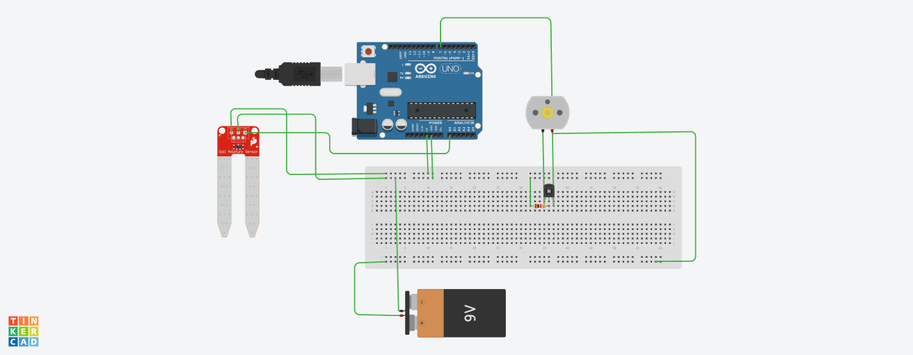 Smart Plant Monitoring and Auto Watering System Kit