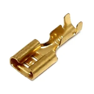 Female Spade Quick Splice Crimp Terminal Connector 4.8mm Copper with Insulating Sleeve Price in Pakistan