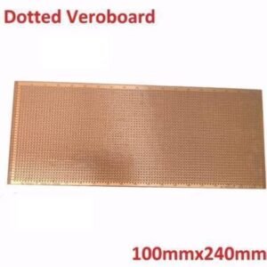 Dotted 100mm X 220mm Stripboard Veroboard Prototyping Board Price in Pakistan