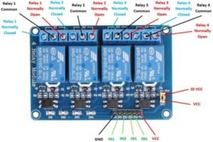 Arduino 4 Channel Relay Module Board  Price in Pakistan