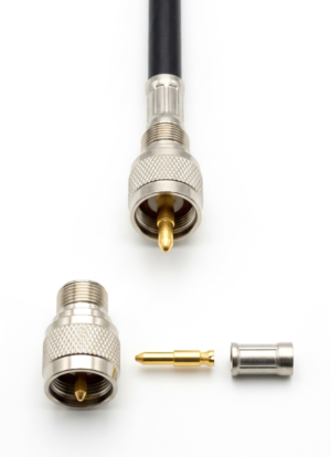 PL-259 Male RG213/RG214 Crimp Type Connector Price in Pakistan