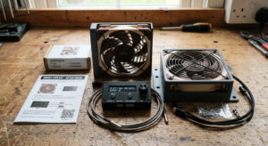 Smart Temperature Controlled Fan Kit Price in Pakistan | AmpFlick