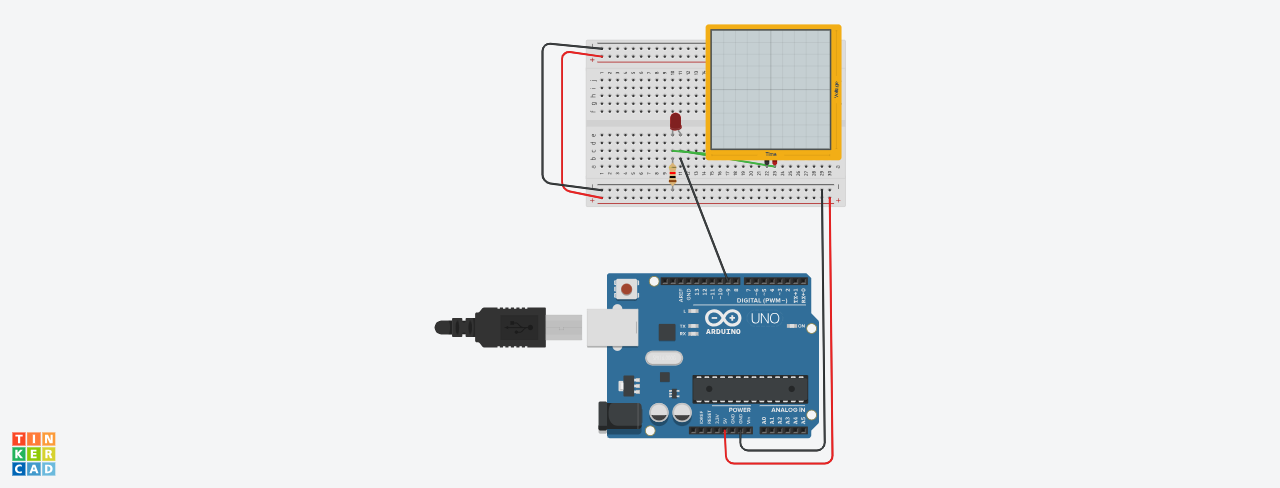 Arduino PWM LED Control Kit Circuit Diagram