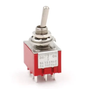 9-Pin Toggle Switch 3PDT ON-ON