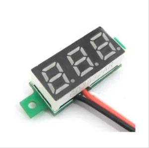 Mini DC Digital Voltmeter 4V-30V 0.28 inch Red LED 2wire Price in Pakistan | AmpFlick