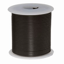 18 AWG Black Multi-strand Teflon (PTFE) Power Wire
