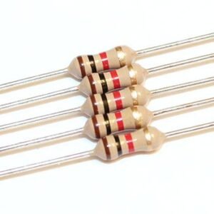 100K ohm Through Hole Resistor  1/4W