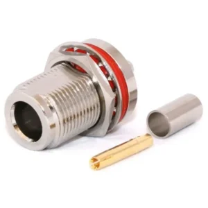N-Type Female RG58 Bulkhead CRIMP Connector Price in Pakistan