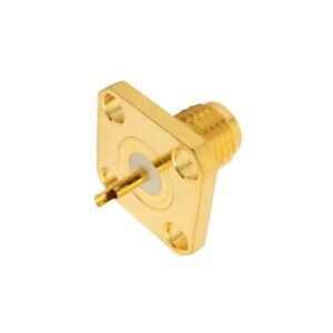 SMA female 4-Hole Panel Mount Solder ConnectorPrice in Pakistan