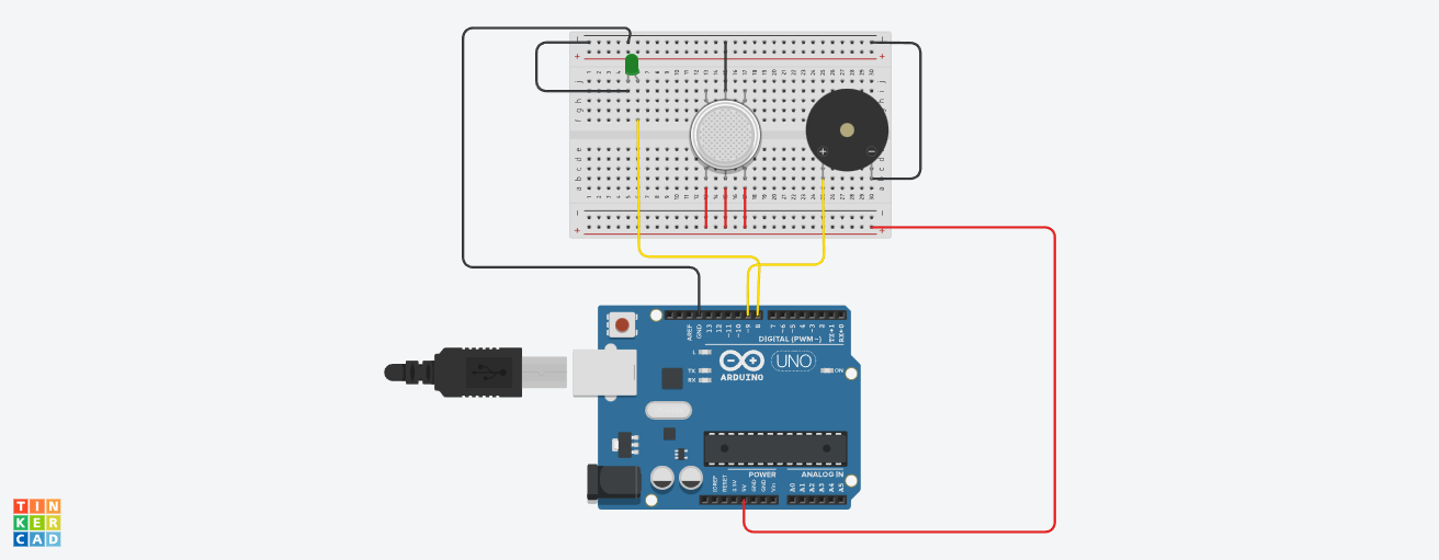 Gas Leakage Alarm System