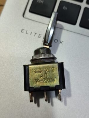 Kn3-212 250VAC 3A Three Position Six Pin Toggle Rocker Switch Power Button Switch